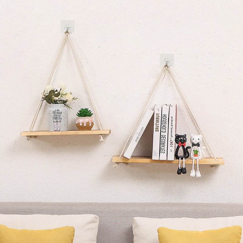 Creative Green Plant Display Rack Swing Wall-Mounted Shelf