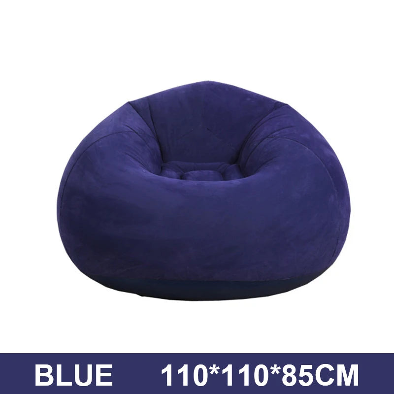 Lazy Inflatable Sofa Chairs Thickened PVC Lounger Seat Tatami Bean Bag Sofas for Living Room Leisure Sofa Furniture Chairs