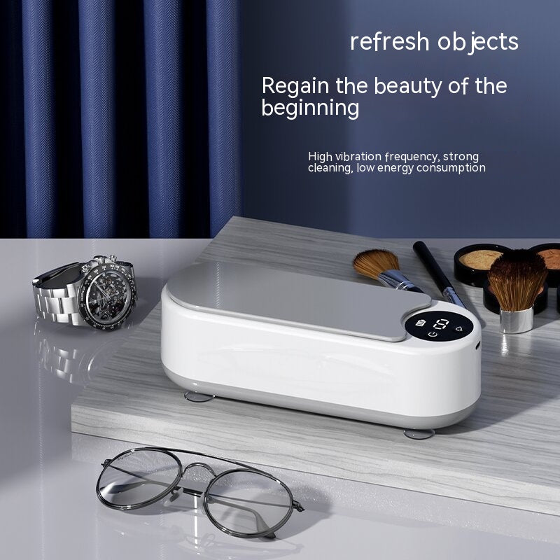 Glasses Washing Machine Ultrasonic Display Household Portable Small Automatic Cleaning Device