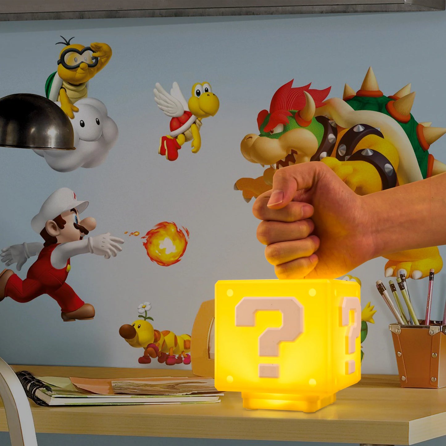 MARIO Night Light with Sound Effects